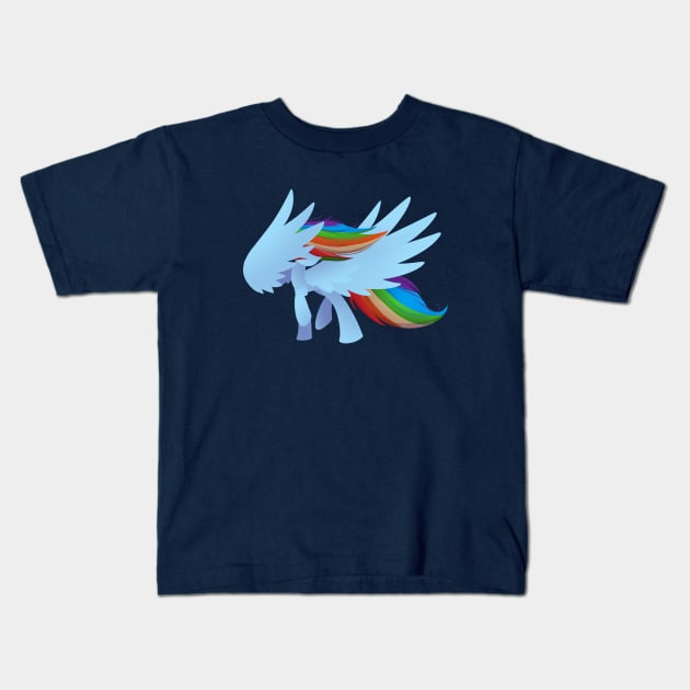 Minimal Dash Kids T-Shirt by MidnightPremiere